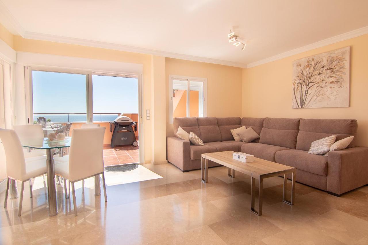 2242-Amazing Penthouse 2Terraces Sea View Apartman Casares Kültér fotó