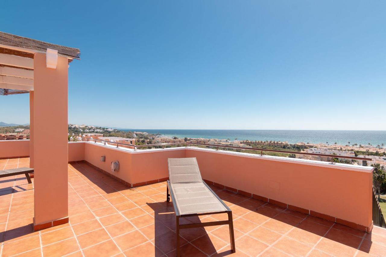 2242-Amazing Penthouse 2Terraces Sea View Apartman Casares Kültér fotó