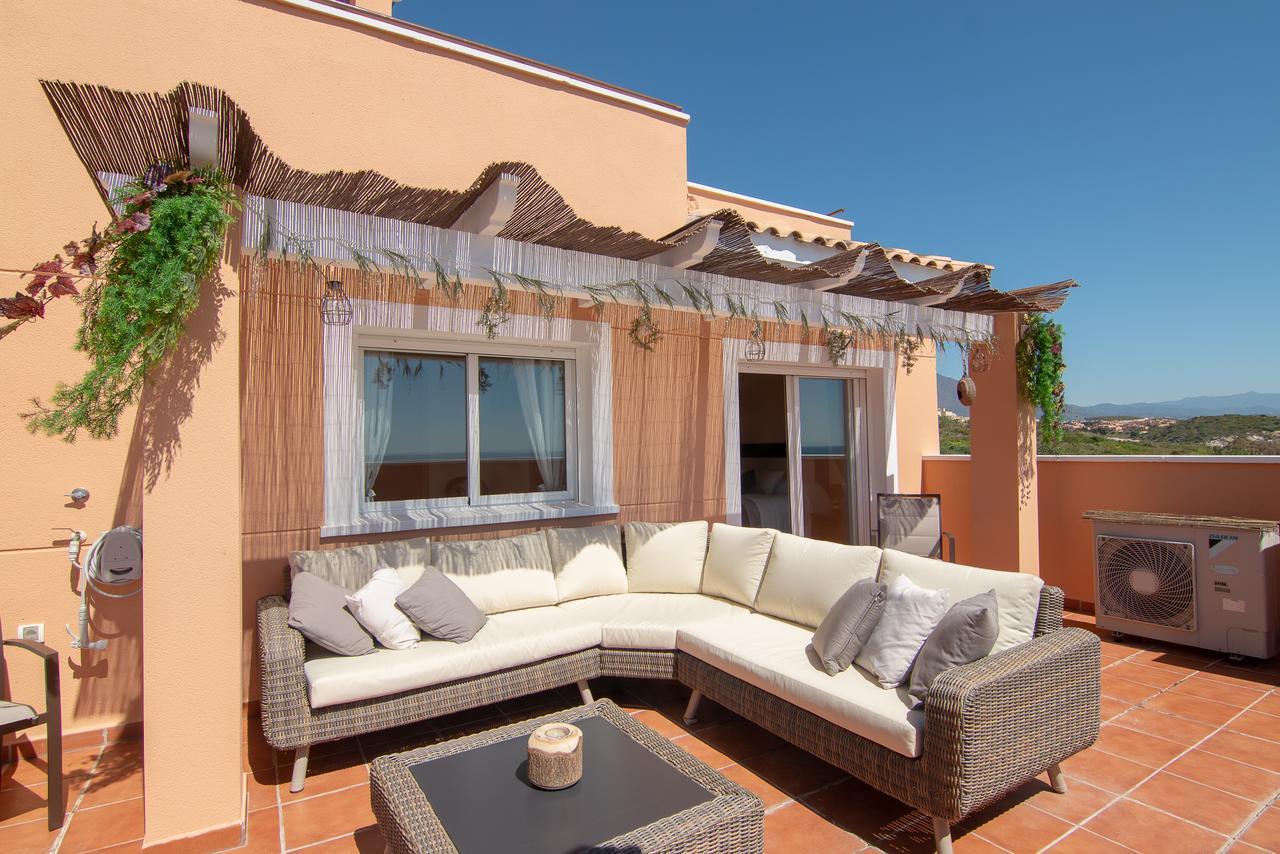 2242-Amazing Penthouse 2Terraces Sea View Apartman Casares Kültér fotó